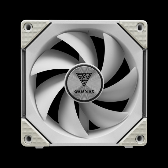 Gamdias Комплект вентилатори Fan Pack 3-in-1 3x120mm - AEOLUS P2-1203 White, Swappable Fan Blades (Reverse Fan Blades Included), Daisy-Chain, Infinity Mirror Gamdias Комплект вентилатори Fan Pack 3-in-1 3x120mm - AEOLUS P2-1203 White, Swappable Fan Blades (Reverse Fan Blades Included), Daisy-Chain, Infinity Mirror