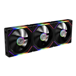 Gamdias Комплект вентилатори Fan Pack 3-in-1 3x120mm - AEOLUS P2-1203, Swappable Fan Blades (Reverse Fan Blades Included), Daisy-Chain, Infinity Mirror, A-RGB Gamdias Комплект вентилатори Fan Pack 3-in-1 3x120mm - AEOLUS P2-1203, Swappable Fan Blades (Reverse Fan Blades Included), Daisy-Chain, Infinity Mirror, A-RGB
