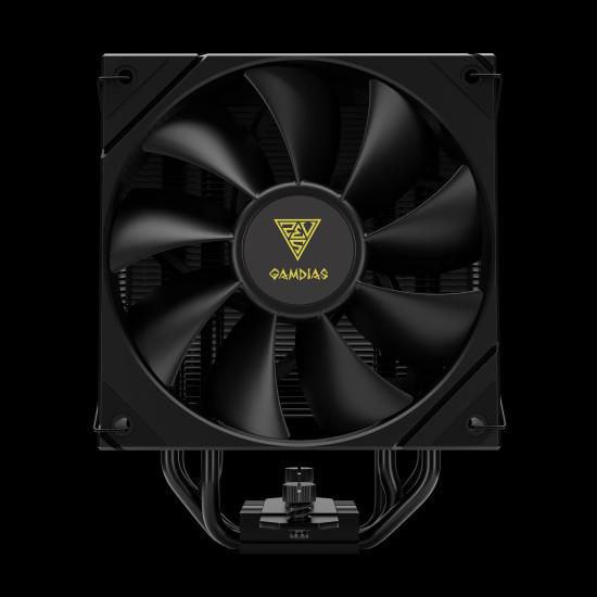 Gamdias охладител CPU Cooler BOREAS E2-410 Black - LGA1851/AM5 Gamdias охладител CPU Cooler BOREAS E2-410 Black - LGA1851/AM5