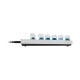 Геймърска механична клавиатура Logitech G Pro X Rapid TKL - White, magnetic-analog switch