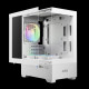 Gamdias кутия Case mATX - AURA GC9M White - 3 x 120 mm A-RGB, Tempered Glass