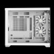 Gamdias кутия Case mATX - AURA GC10M White - 3 x 120 mm A-RGB, Tempered Glass