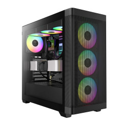 Gamdias кутия Case E-ATX - ATHENA M3 Black - USB-C, 4 x 120 mm A-RGB, Mesh, Tempered Glass Gamdias кутия Case E-ATX - ATHENA M3 Black - USB-C, 4 x 120 mm A-RGB, Mesh, Tempered Glass