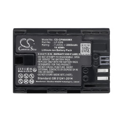 Camera Battery for CANON EOS 5D, EOS 60D LiIon 7.2V 2000mAh  Cameron Sino Camera Battery for CANON EOS 5D, EOS 60D LiIon 7.2V 2000mAh  Cameron Sino