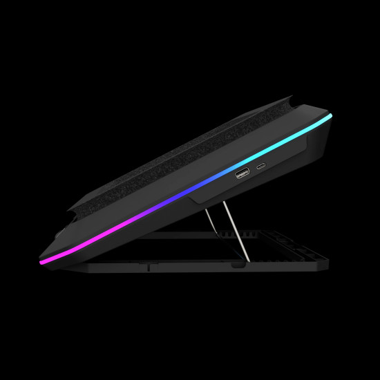 Gamdias Охладител за лаптоп Gaming Notebook Cooler 19 Gamdias Охладител за лаптоп Gaming Notebook Cooler 19