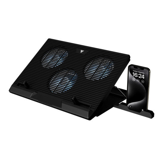 Gamdias Охладител за лаптоп Gaming Notebook Cooler 19 Gamdias Охладител за лаптоп Gaming Notebook Cooler 19