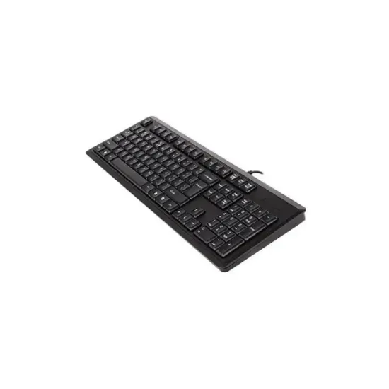 Клавиатура на Руски, A4tech KR92, USB, Черна, кирилизирана на Руски