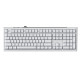 Ducky професионална геймърска механична клавиатура Professional Gaming Mechanical Keyboard One X Wireless White - Ducky AI Switches [Linear], Bluetooth, 2.4