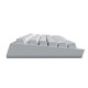 Ducky професионална геймърска механична клавиатура Professional Gaming Mechanical Keyboard One X Wireless White - Ducky AI Switches [Linear], Bluetooth, 2.4