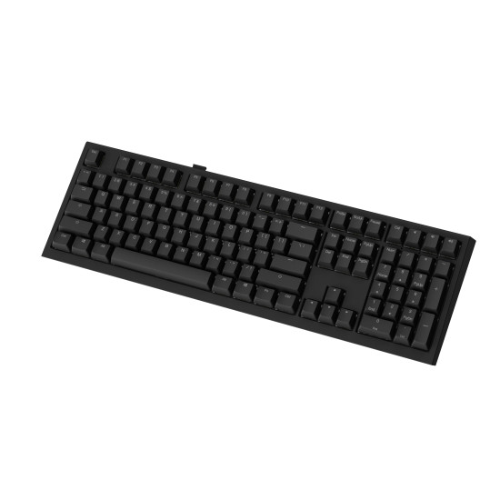 Ducky професионална геймърска механична клавиатура Professional Gaming Mechanical Keyboard One X Wireless Black - Ducky AI Switches [Linear], Bluetooth, 2.4