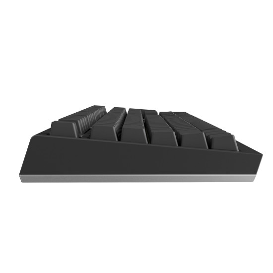 Ducky професионална геймърска механична клавиатура Professional Gaming Mechanical Keyboard One X Wireless Black - Ducky AI Switches [Linear], Bluetooth, 2.4