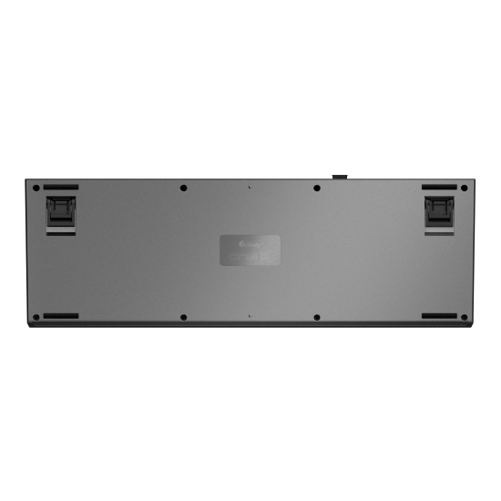 Ducky професионална геймърска механична клавиатура Professional Gaming Mechanical Keyboard One X Wireless Black - Ducky AI Switches [Linear], Bluetooth, 2.4