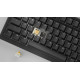 Ducky професионална геймърска механична клавиатура Professional Gaming Mechanical Keyboard One X Wireless Black - Ducky AI Switches [Linear], Bluetooth, 2.4