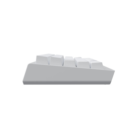 Ducky професионална геймърска механична клавиатура Professional Gaming Mechanical Keyboard One X Mini Wireless White - Ducky AI Switches [Linear], Bluetooth