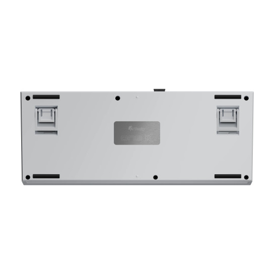 Ducky професионална геймърска механична клавиатура Professional Gaming Mechanical Keyboard One X Mini Wireless White - Ducky AI Switches [Linear], Bluetooth