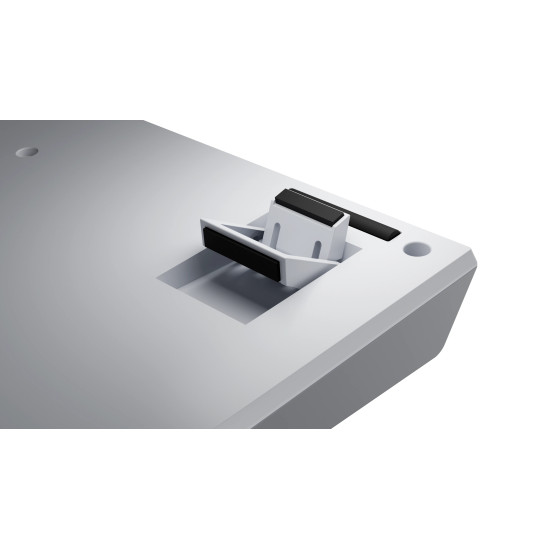 Ducky професионална геймърска механична клавиатура Professional Gaming Mechanical Keyboard One X Mini Wireless White - Ducky AI Switches [Linear], Bluetooth