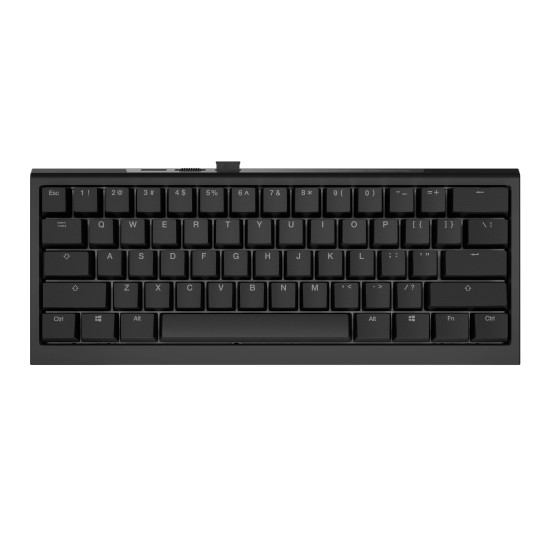 Ducky професионална геймърска механична клавиатура Professional Gaming Mechanical Keyboard One X Mini Wireless Black - Ducky AI Switches [Linear], Bluetooth