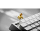 Ducky професионална геймърска механична клавиатура Professional Gaming Mechanical Keyboard One X Mini Wireless Black - Ducky AI Switches [Linear], Bluetooth