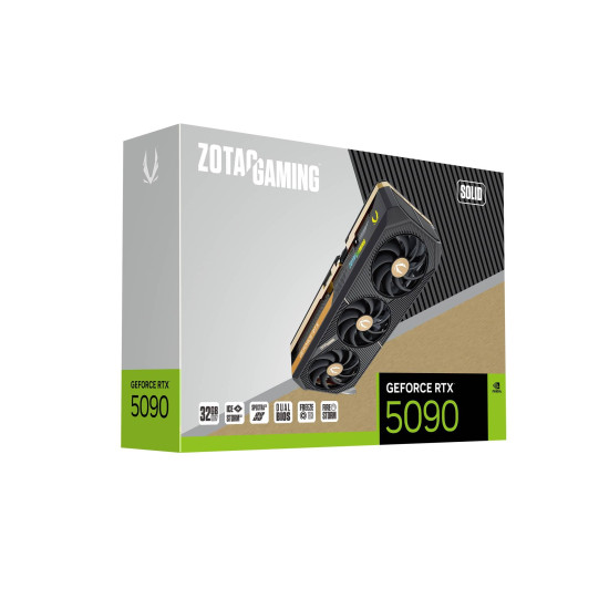 Graphic card ZOTAC GAMING RTX 5090 SOLID 32GB GDDR7 Graphic card ZOTAC GAMING RTX 5090 SOLID 32GB GDDR7