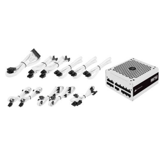 Power supply Corsair RM750 White 80+ Gold, Fully Modular