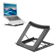 ACT AC8145 Folding Laptop Stand, 5 Positions, Black ACT AC8145 Folding Laptop Stand, 5 Positions, Black