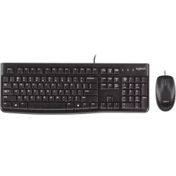 Kомплект клавиатура с мишка Logitech MK120 US-Layout - Черна