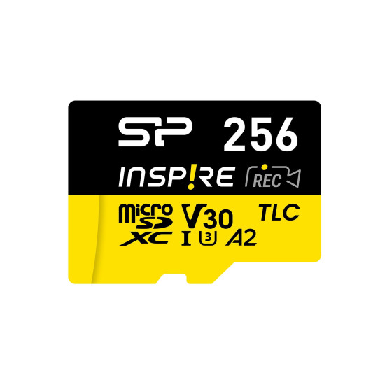 Карта памет Silicon Power Inspire 256GB, microSDXC, Class 10, SD Adapter Карта памет Silicon Power Inspire 256GB, microSDXC, Class 10, SD Adapter