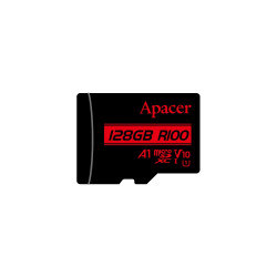 Apacer карта памет microSDXC 128GB UHS-I U1 V10 A1 Class10, Adapter - AP128GMCSX10UB-R Apacer карта памет microSDXC 128GB UHS-I U1 V10 A1 Class10, Adapter - AP128GMCSX10UB-R