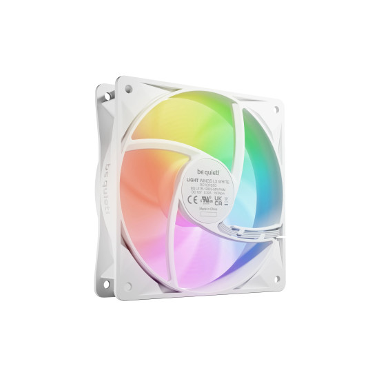 be quiet! вентилатор Fan 120mm - LIGHT WINGS LX 120mm PWM Reverse White be quiet! вентилатор Fan 120mm - LIGHT WINGS LX 120mm PWM Reverse White