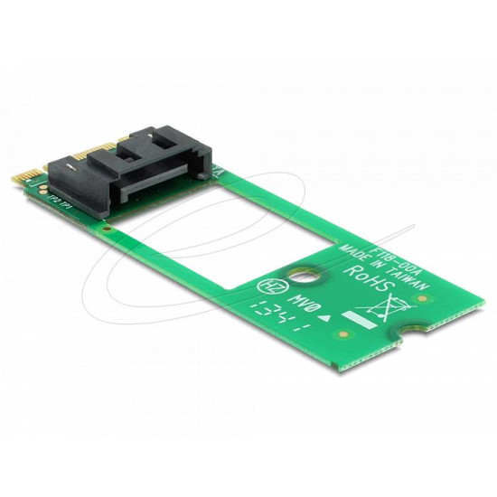 Адаптер Delock 62517, интерфейсен ключ M.2 2260 B+M към Sata 7 Pin