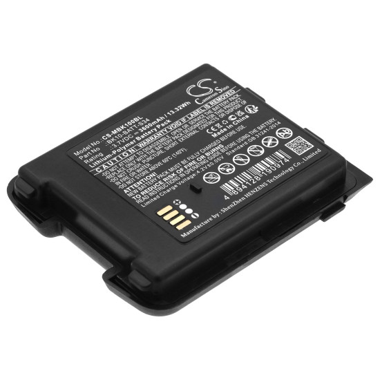 Camera Battery for  barcode scanner M3 Mobile BK10 LiPo  3.7V 3600mAh Cameron Sino Camera Battery for  barcode scanner M3 Mobile BK10 LiPo  3.7V 3600mAh Cameron Sino
