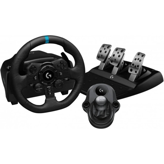 Racing Wheel LOGITECH G923 + G29 Shifter for PS5/PS5/PC