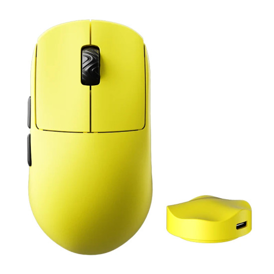 Scyrox професионална геймърска мишка V8 Yellow - Wireless Gaming Mouse - 8K Polling Rate Scyrox професионална геймърска мишка V8 Yellow - Wireless Gaming Mouse - 8K Polling Rate