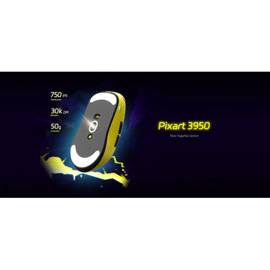 Scyrox професионална геймърска мишка V8 Black - Wireless Gaming Mouse - 8K Polling Rate Scyrox професионална геймърска мишка V8 Black - Wireless Gaming Mouse - 8K Polling Rate
