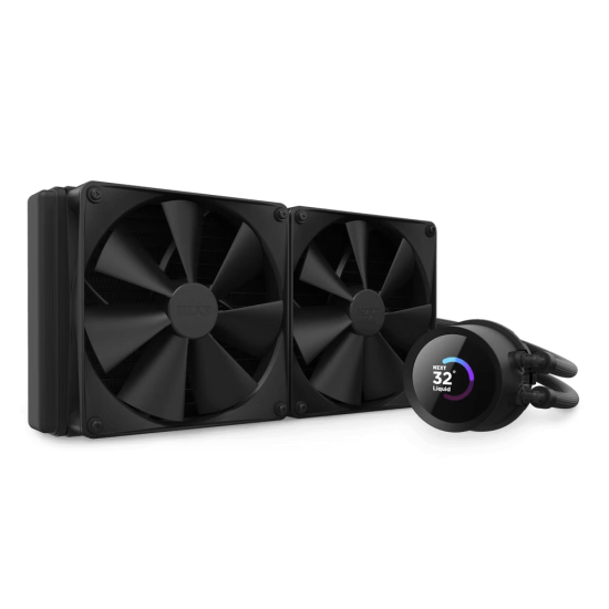 AIO Liquid Cooler NZXT Kraken 280 Black - LCD Display AIO Liquid Cooler NZXT Kraken 280 Black - LCD Display