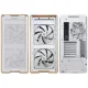 Case Lian-Li LANCOOL 217 Mid-Tower, Tempered Glass, Wood-White