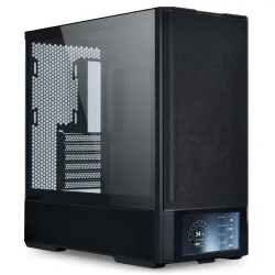Кутия Lian Li LANCOOL 207 Digital Mid-Tower, Tempered Glass, Черно