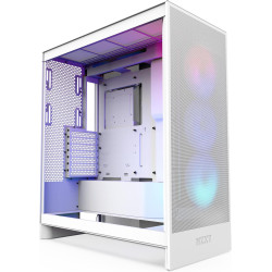 Кутия NZXT H7 Flow RGB 2024 Edition - White