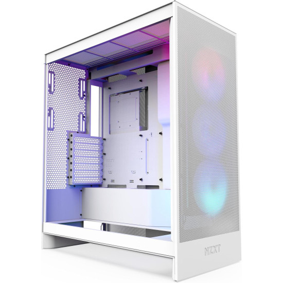 Кутия NZXT H7 Flow RGB 2024 Edition - White