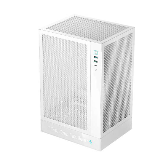 DeepCool кутия Case mini-ITX - CH170 DIGITAL White DeepCool кутия Case mini-ITX - CH170 DIGITAL White