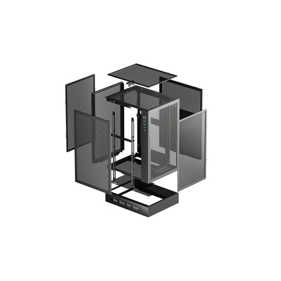 DeepCool кутия Case mini-ITX - CH170 DIGITAL