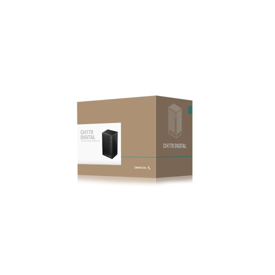 DeepCool кутия Case mini-ITX - CH170 DIGITAL