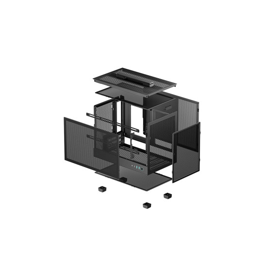 DeepCool кутия Case mini-ITX - CH160 MESH