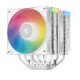 DeepCool охладител CPU Cooler AG620 WH - Addressable RGB V2, Dual-Tower - LGA1700/AM5