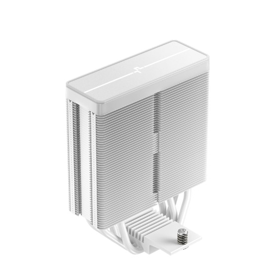DeepCool охладител CPU Cooler AG400 White - Addressable RGB V2 - LGA1851/AM5