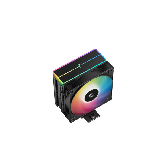 DeepCool охладител CPU Cooler AG400 Black - Addressable RGB V2 - LGA1851/AM5 DeepCool охладител CPU Cooler AG400 Black - Addressable RGB V2 - LGA1851/AM5