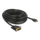 Delock HDMI to DVI 18+1 cable bidirectional 10 m Delock HDMI to DVI 18+1 cable bidirectional 10 m