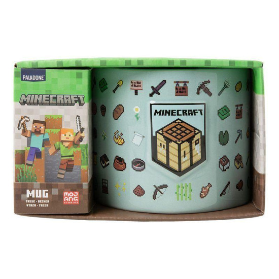 Paladone: Minecraft Embossed Mug Paladone: Minecraft Embossed Mug