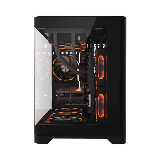 1stPlayer кутия Case mATX - UV6 Black