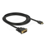 Delock HDMI to DVI 18+1 cable bidirectional 2 m Delock HDMI to DVI 18+1 cable bidirectional 2 m